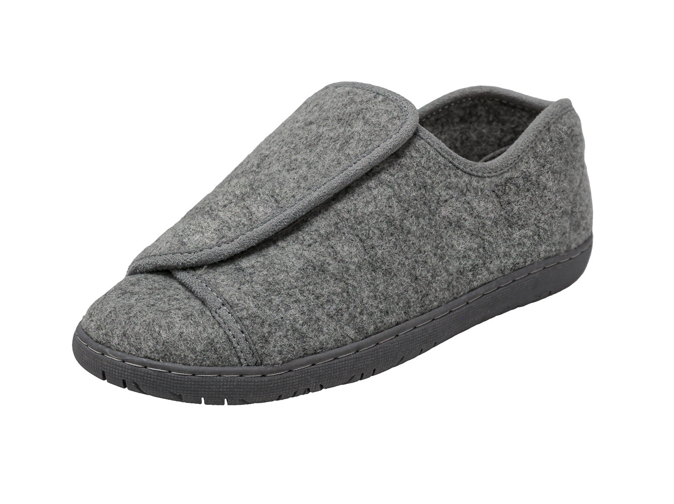 Nurse 2 Grey Felt Women's Slipper