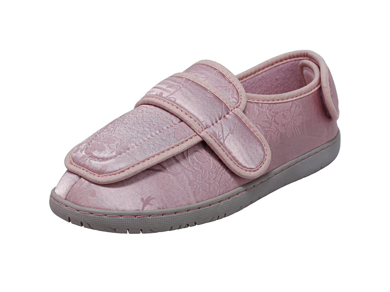 Pantuflas de mujer con estampado de satén Physician L2 Dusty Rose