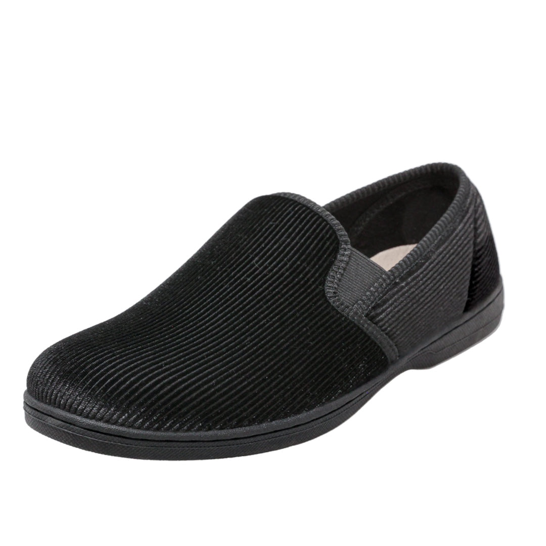 Pantoufle Regal 2 noire pour hommes