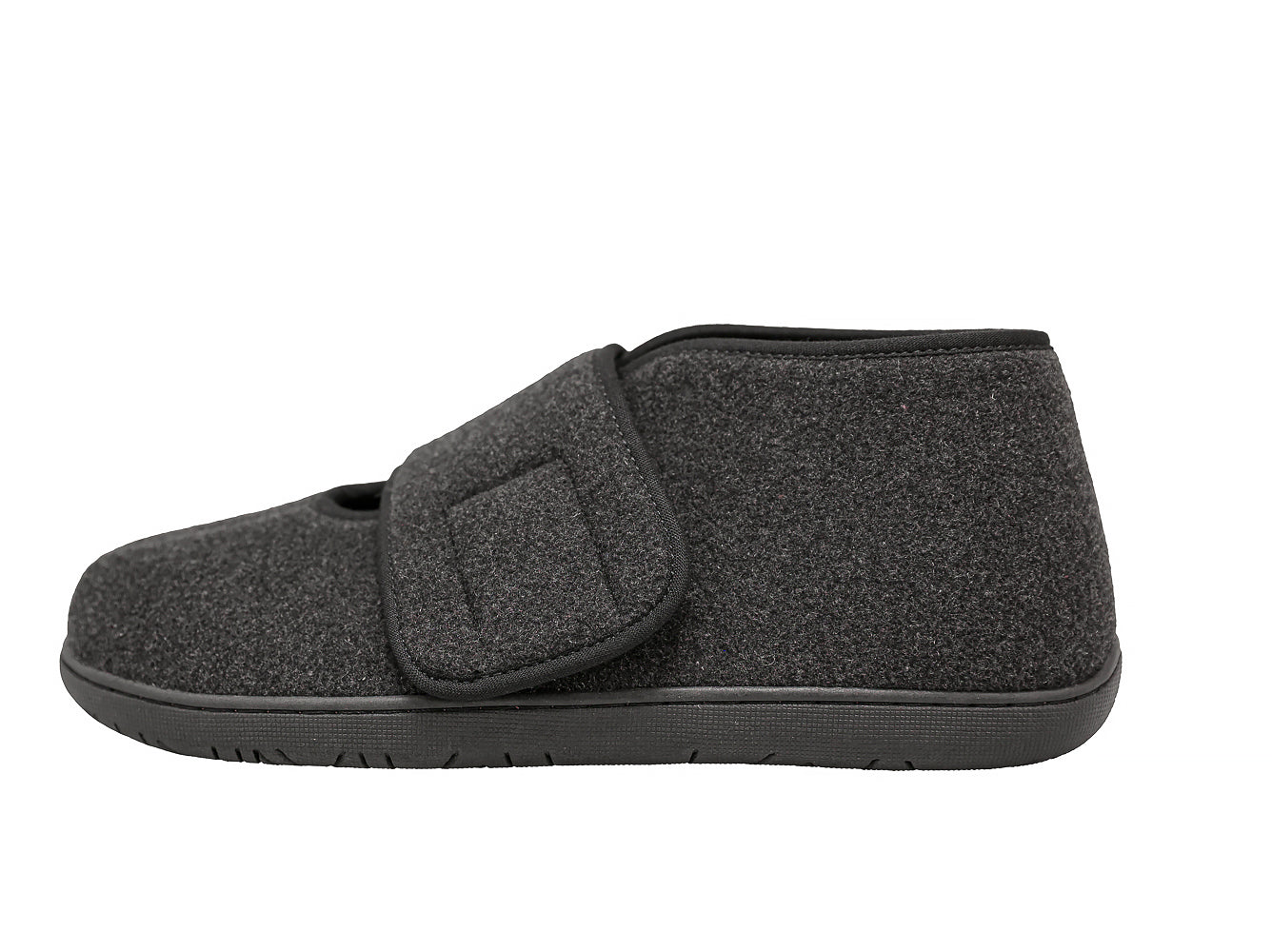 Zapatilla de hombre Comfort M2 de lana negra