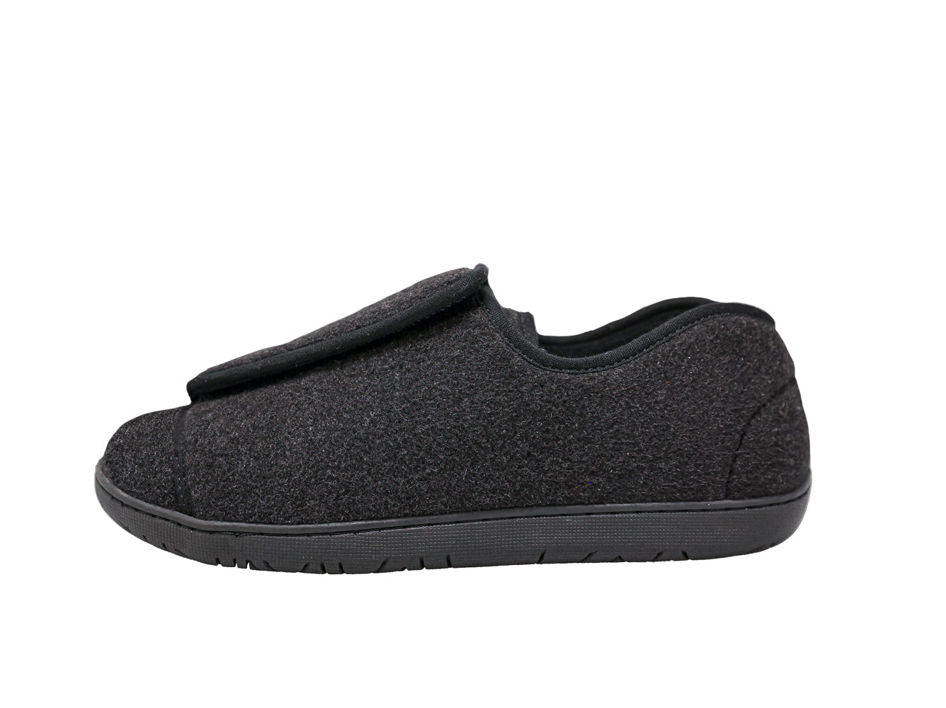 Nurse 2 Black Wool Women's Slipper