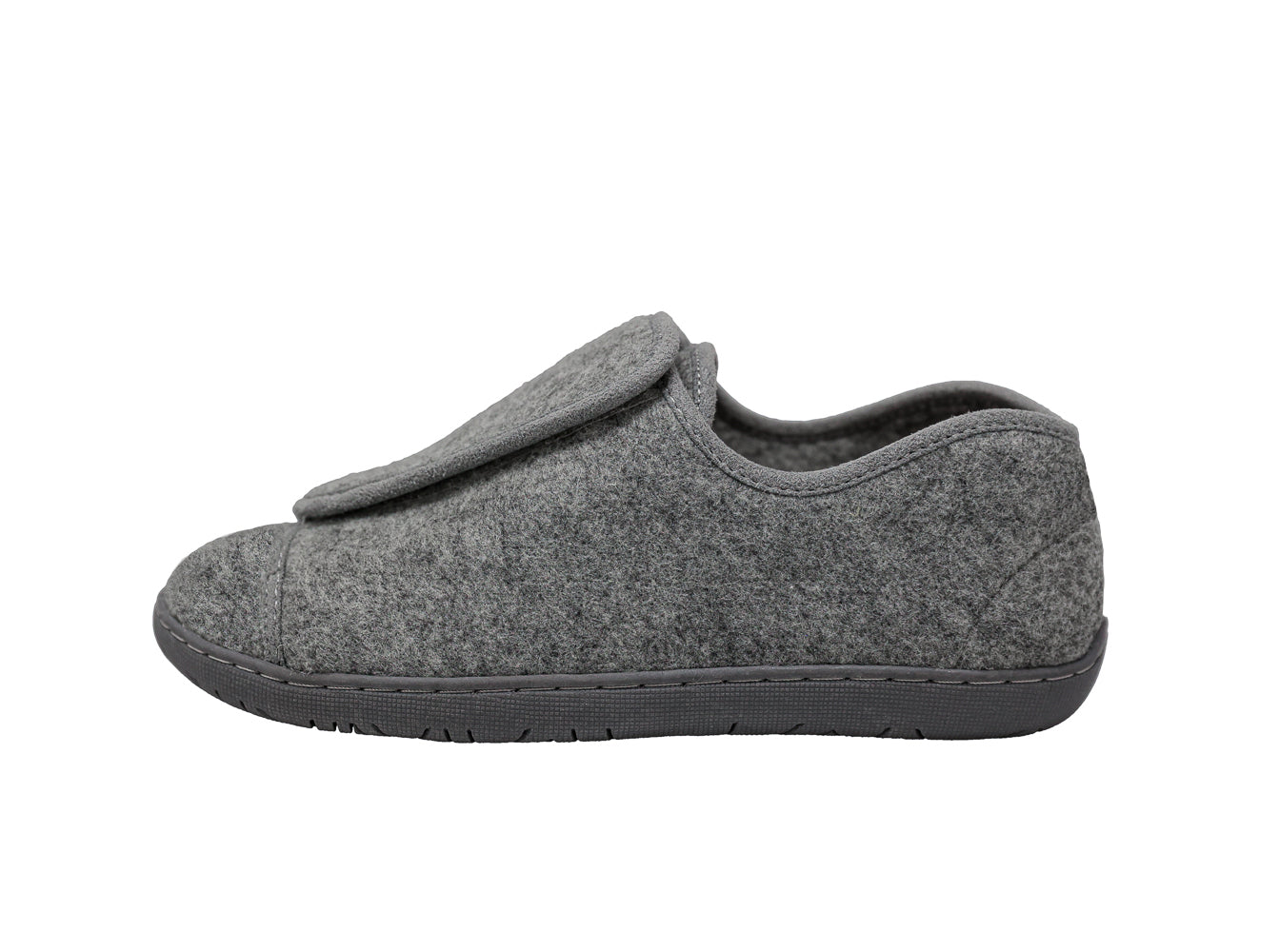 Nurse 2 Grey Felt Women's Slipper