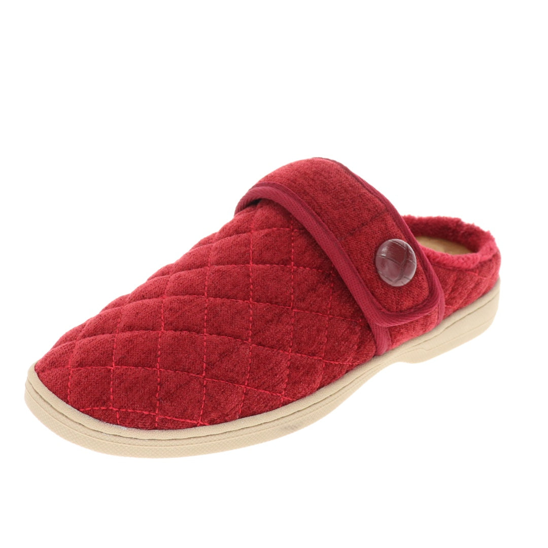 Crystal Burgundy Women's Slipper