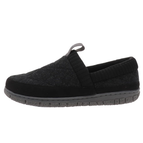Dove Black Wool Women's Slipper