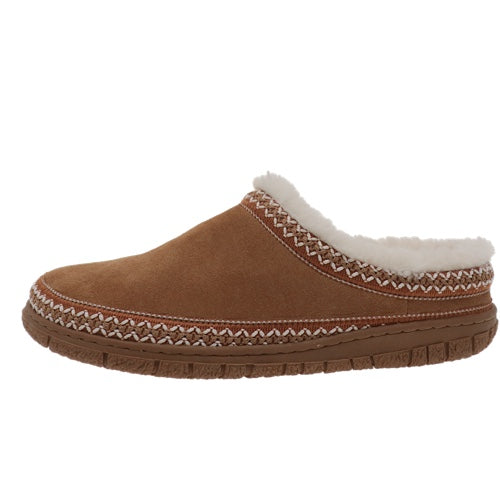 Fawn Chestnut Suede Women's Slipper