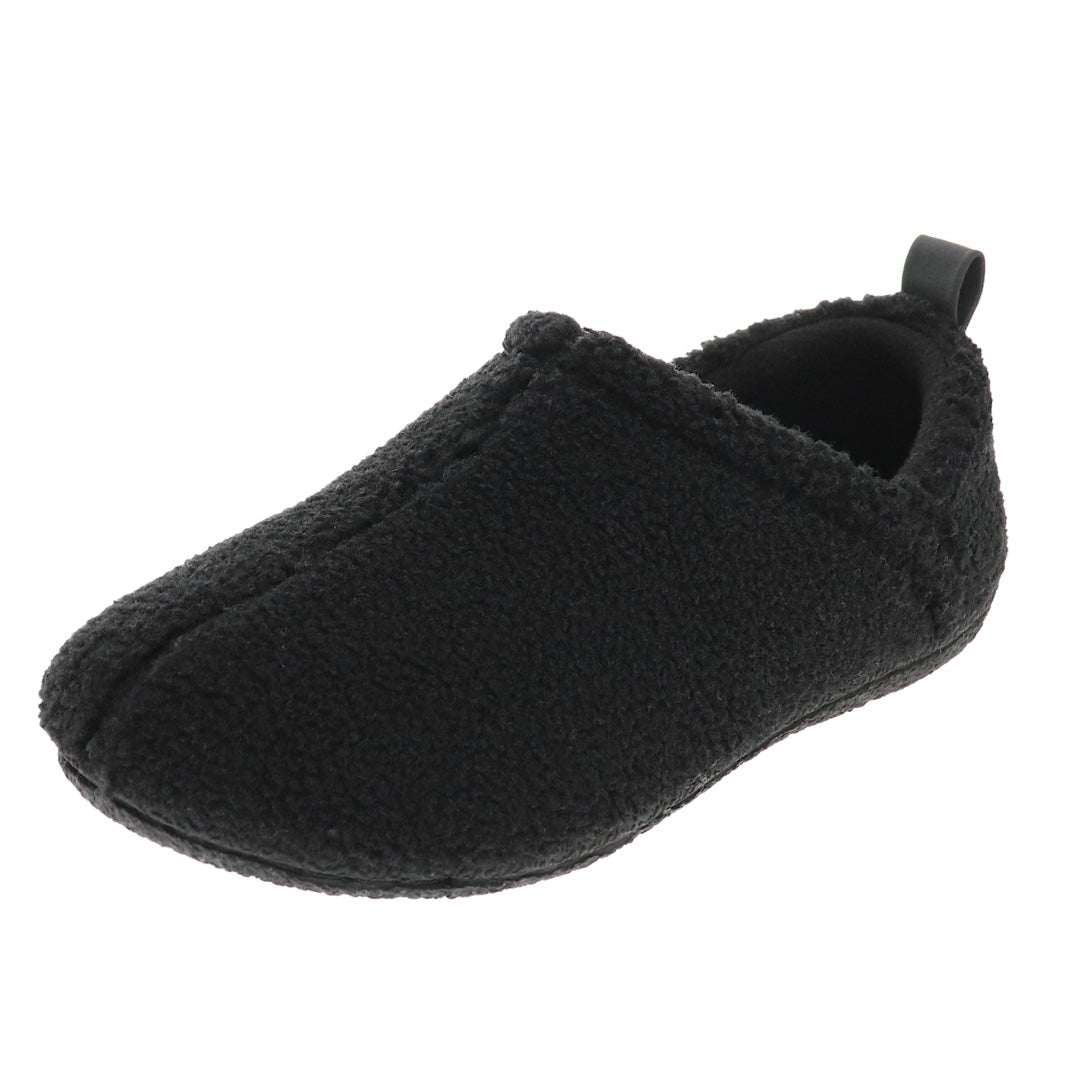 Plush Black Women's Slipper