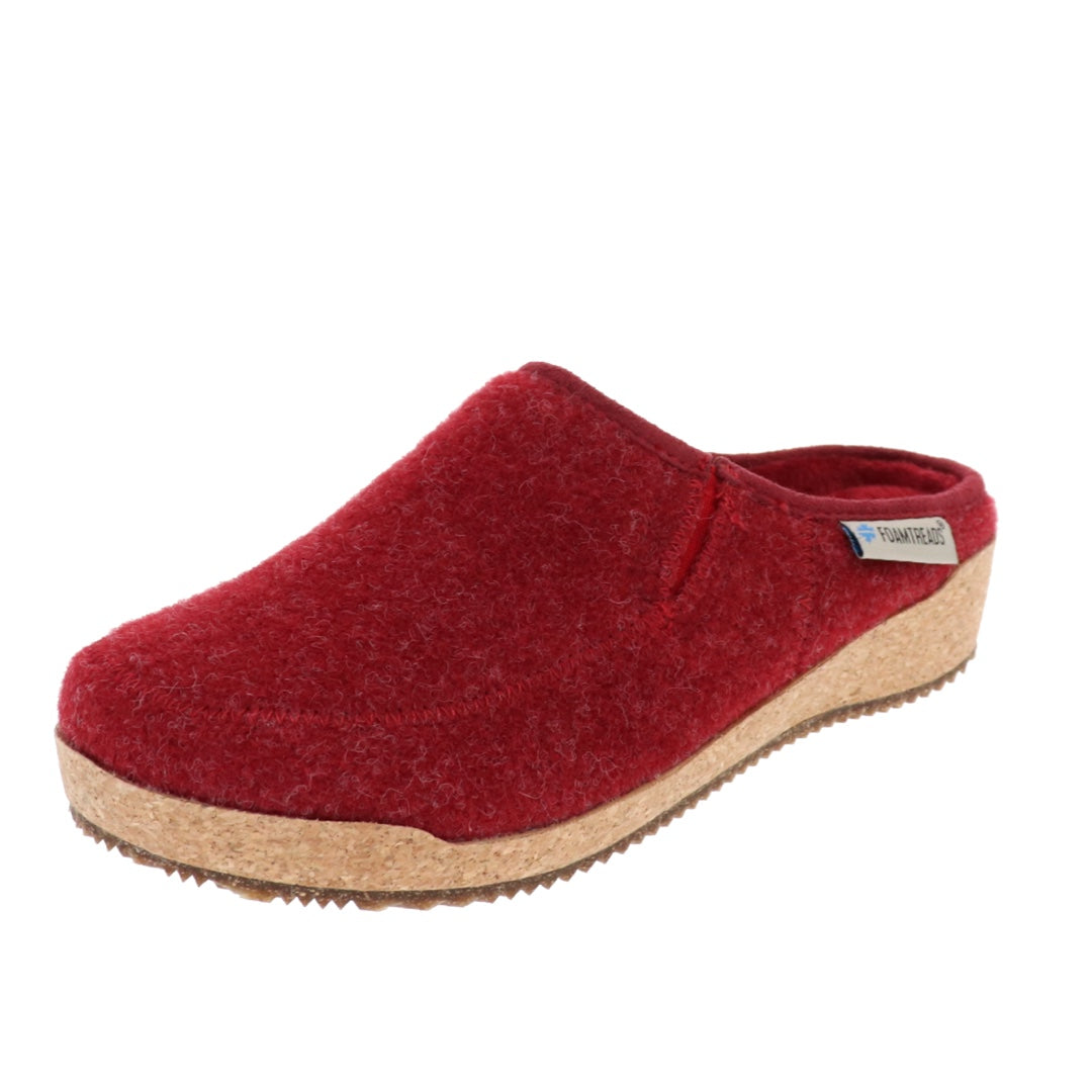 Pantoufle Sequoia Bordeaux pour Femme