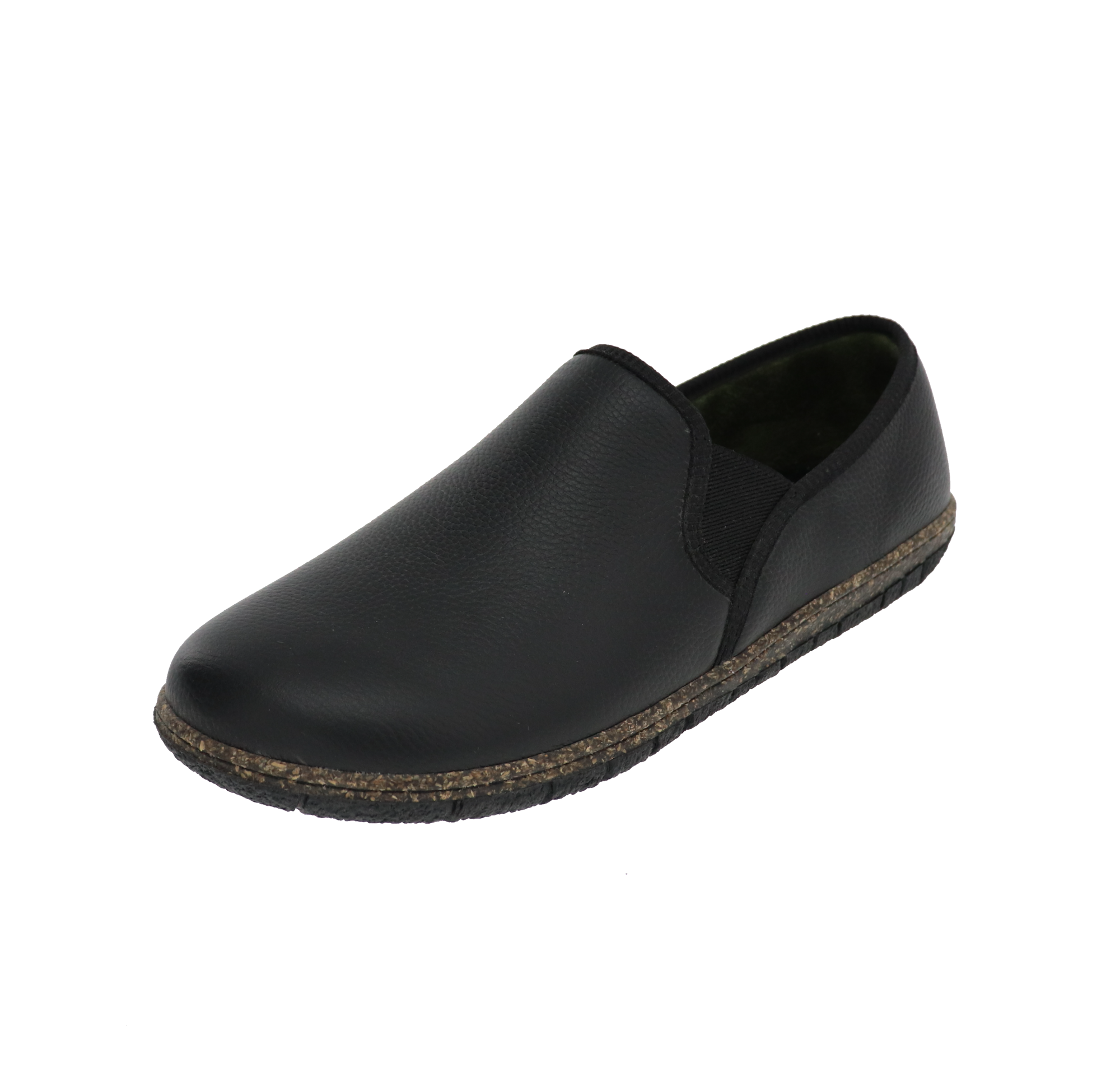 Pantoufle en cuir sales