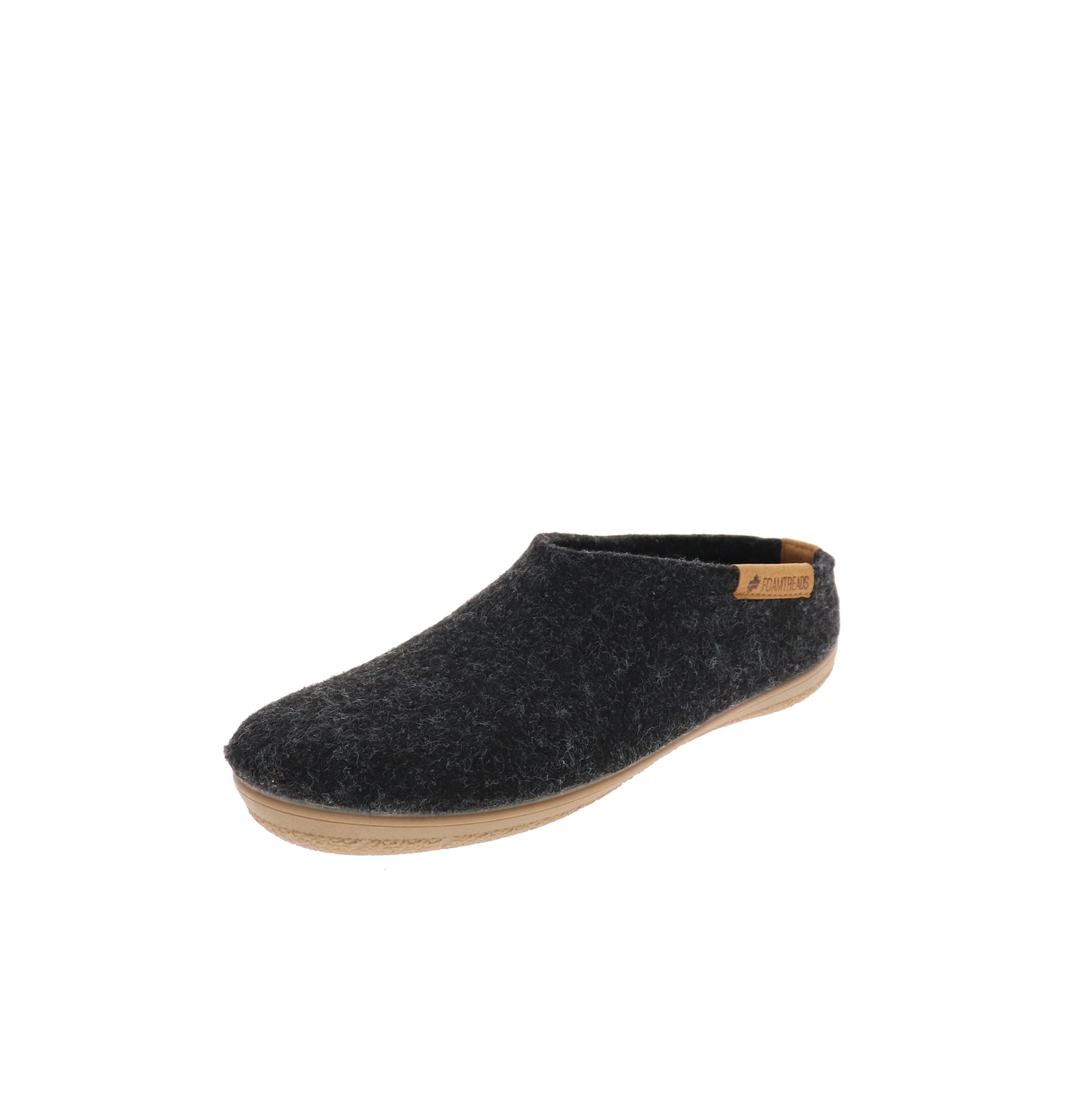 Lana Charcoal Recycled Slipper