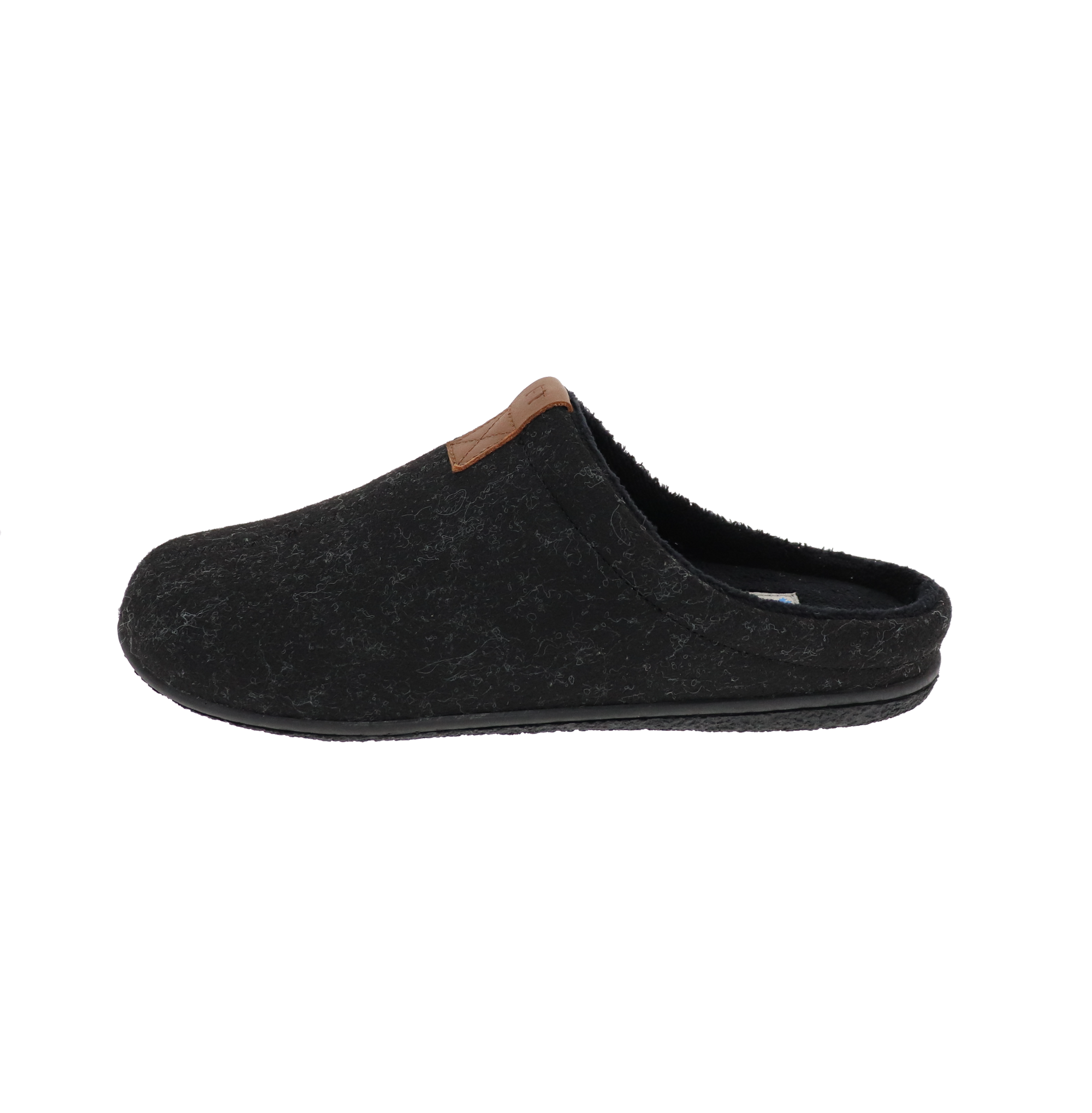 Pantoufle Homme Anthracite Mousse