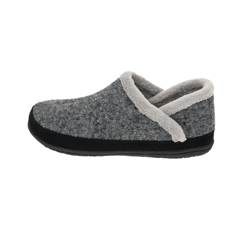 Riley Grey Women's Slipper – Foamtreads