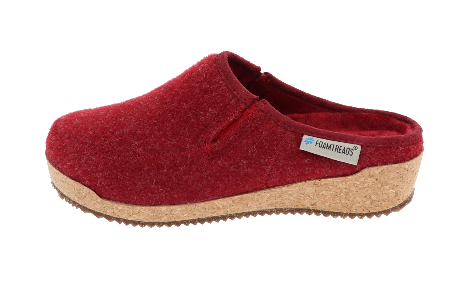 Pantoufle Sequoia Bordeaux pour Femme